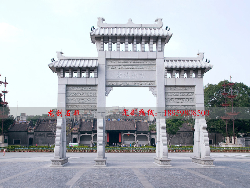新農村牌坊制作用什么石材？需要注意什么？